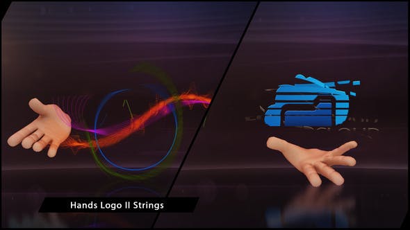 Hands Logo II Strings - Download Videohive 5924115