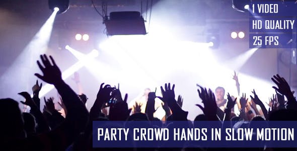 Hands Of Party Crowd  - Videohive 6695797 Download