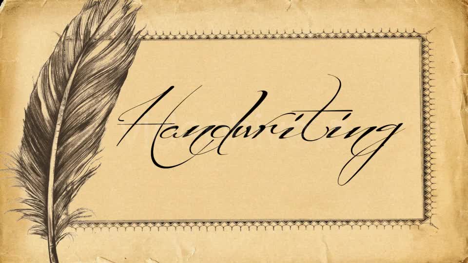 Handwriting Fonts - Download Videohive 1186531