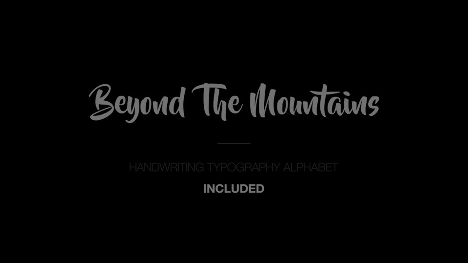 Handwriting Typography Slideshow - Download Videohive 20737425