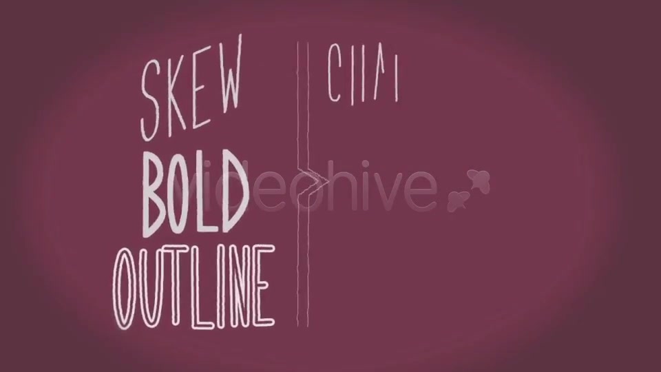 Handwritten Animated Font Slide Show - Download Videohive 3163885