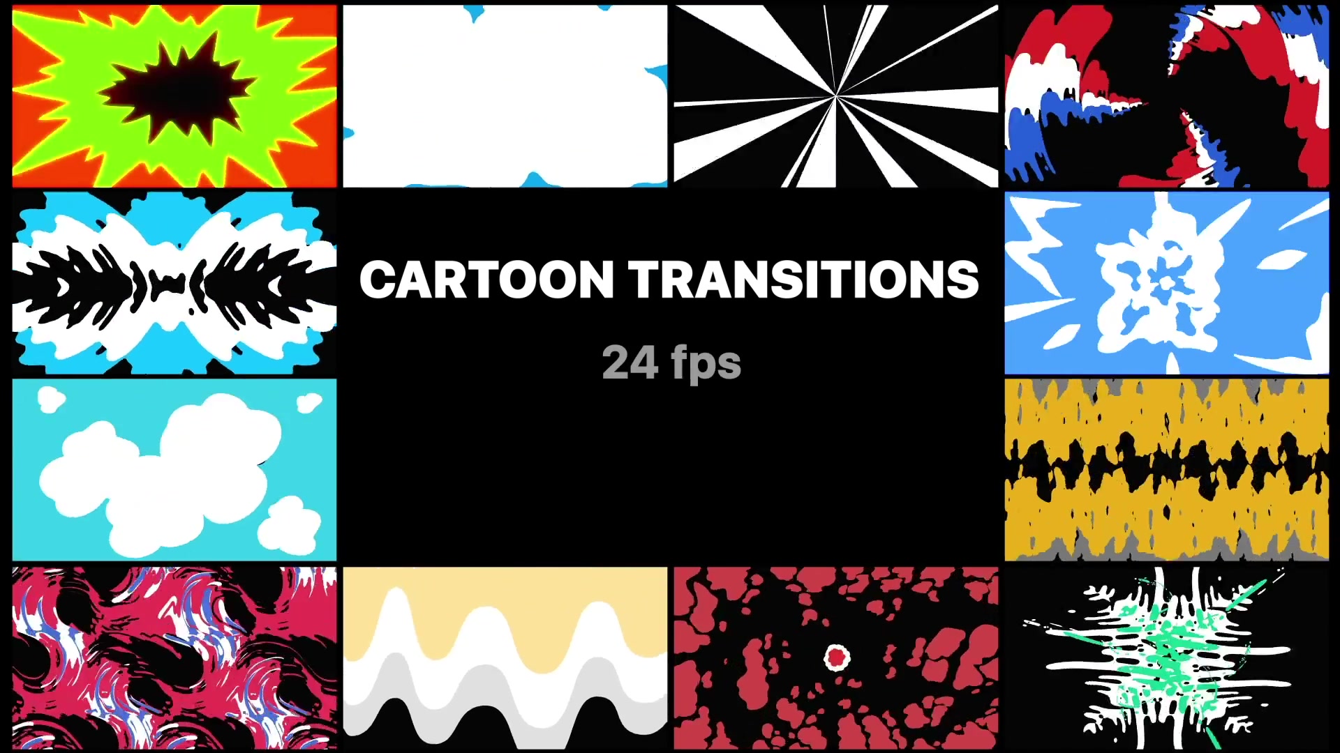 Handy Cartoon Transitions | DaVinci Resolve Videohive 32118600 DaVinci Resolve Image 3