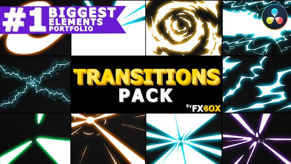 Handy Electric Transitions | DaVinci Resolve - Download 39185072 Videohive