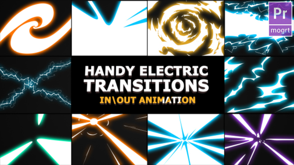 Handy Electric Transitions - Download Videohive 22729370