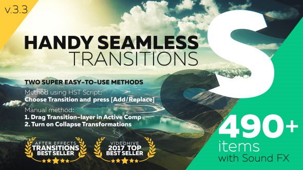 Handy Seamless Transitions | Pack & Script - Download Videohive 18967340