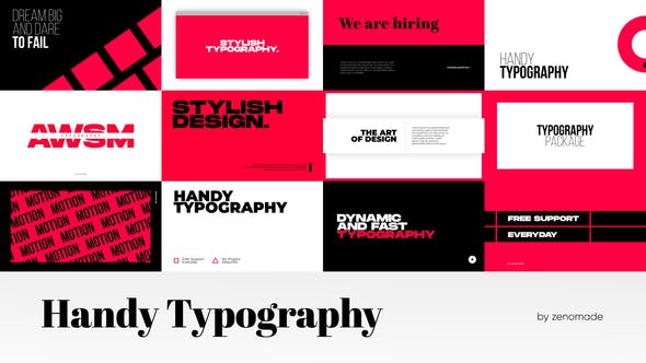 Handy Typography for Premiere Pro - Download 31886492 Videohive