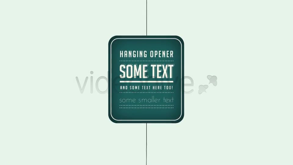 Hanging Opener - Download Videohive 4285382