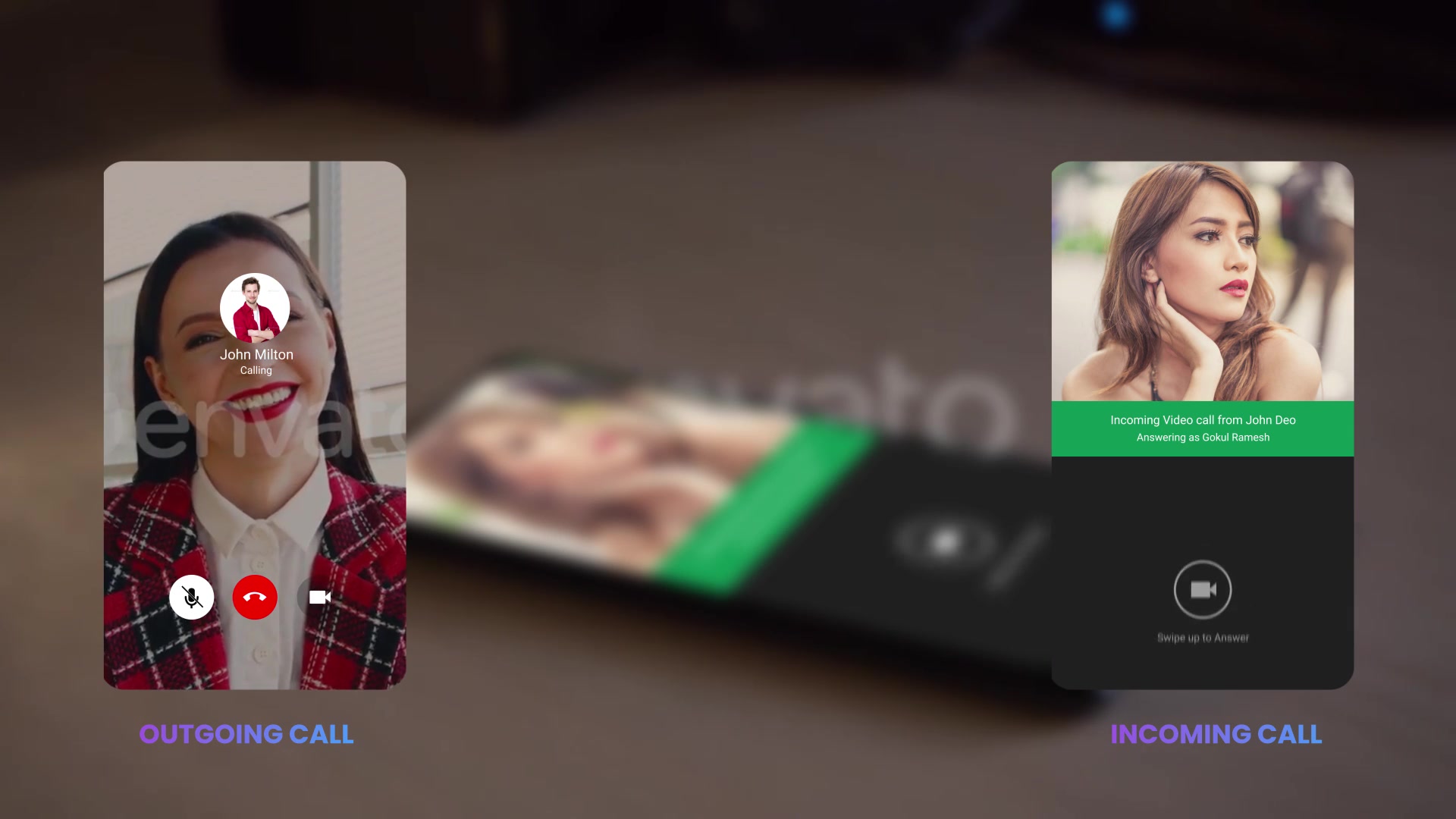 Hangouts Video Conference UI Pack Videohive 36353345 After Effects Image 10