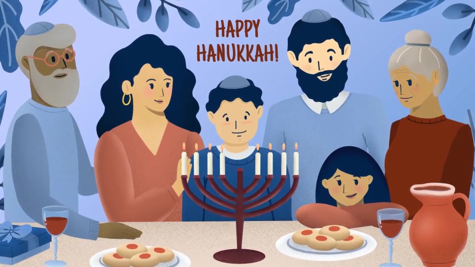 Hanukkah Greeting Opener Videohive 34614044 After Effects Image 8