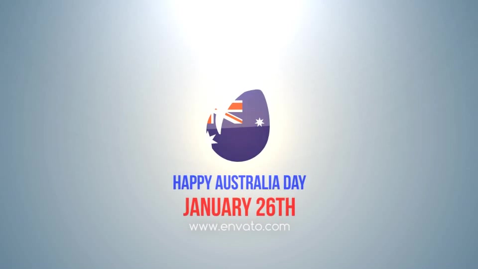 Happy Australia Day Logo Videohive 19332671 After Effects Image 8