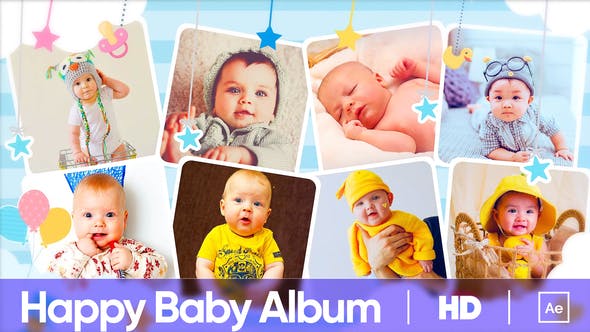 Happy Baby Album Slideshow - Download 36204133 Videohive