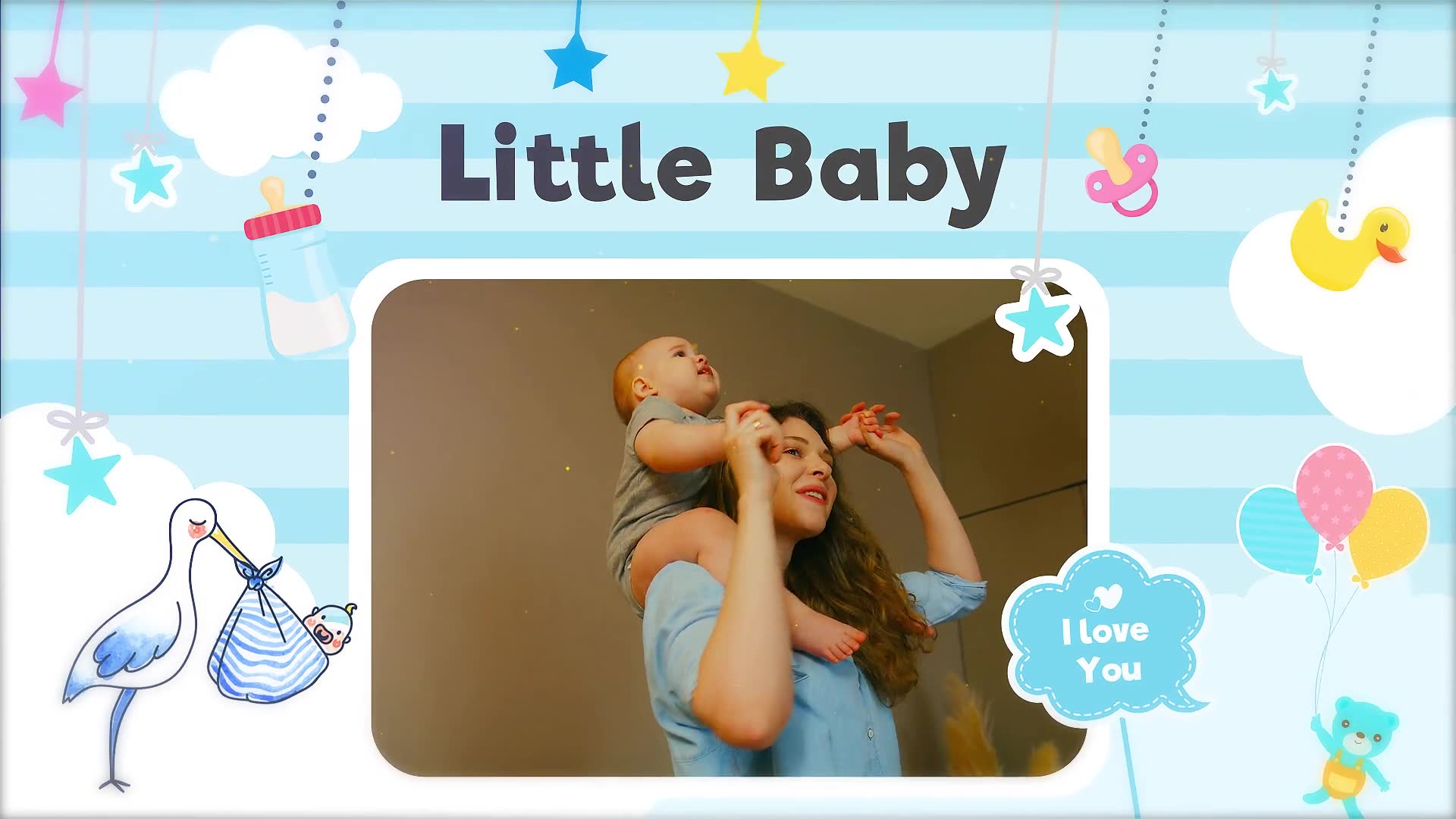 Happy Baby Album Slideshow | MOGRT Videohive 36299829 Premiere Pro Image 2