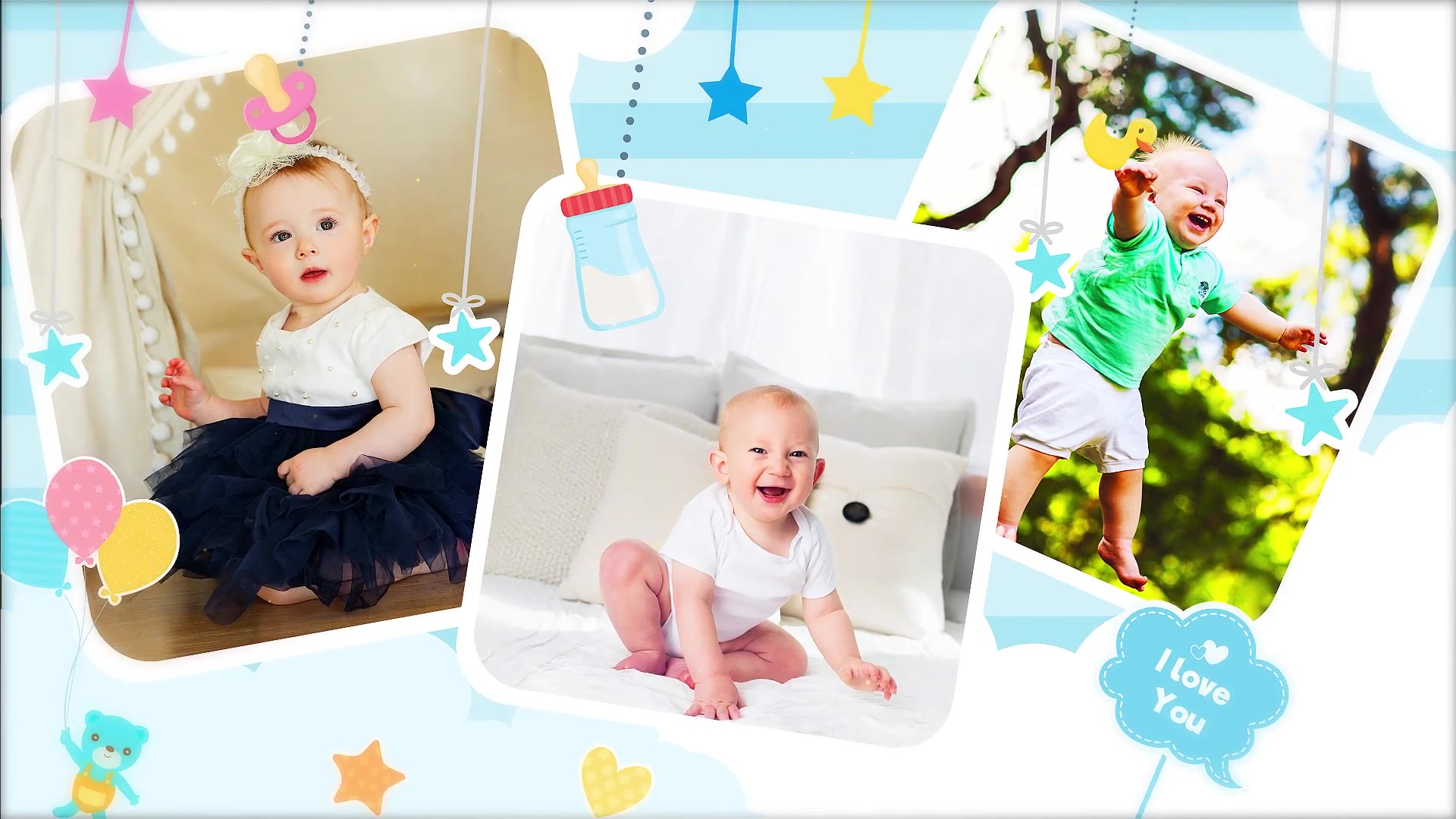 Happy Baby Album Slideshow | MOGRT Videohive 36299829 Premiere Pro Image 3