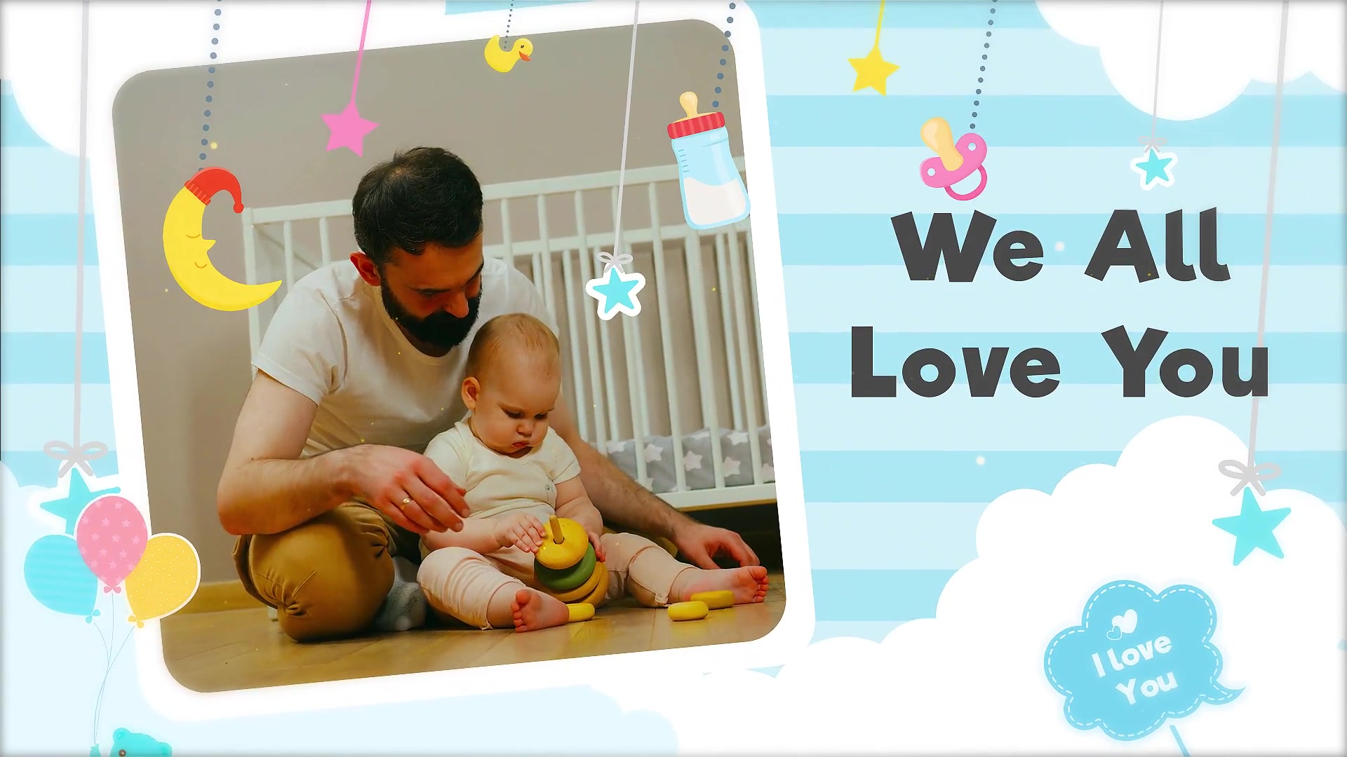 Happy Baby Album Slideshow | MOGRT Videohive 36299829 Premiere Pro Image 4