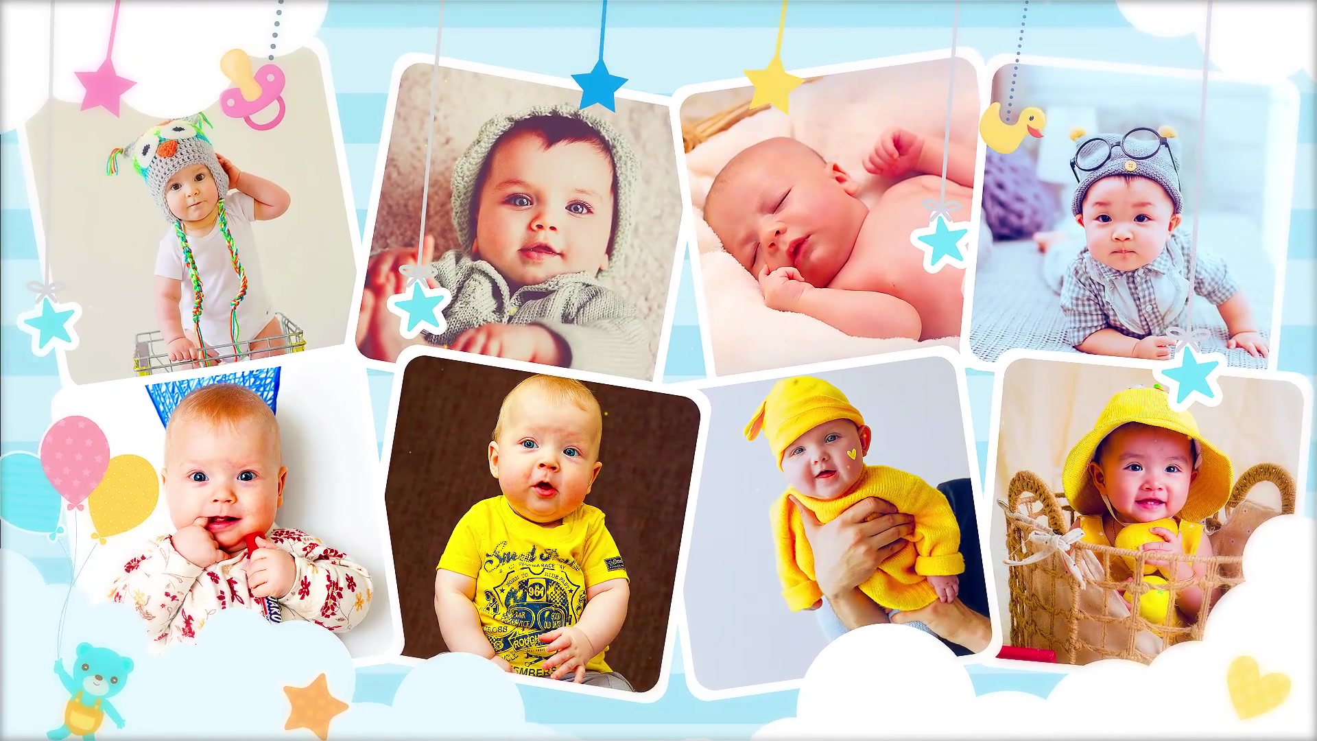 Happy Baby Album Slideshow | MOGRT Videohive 36299829 Premiere Pro Image 6