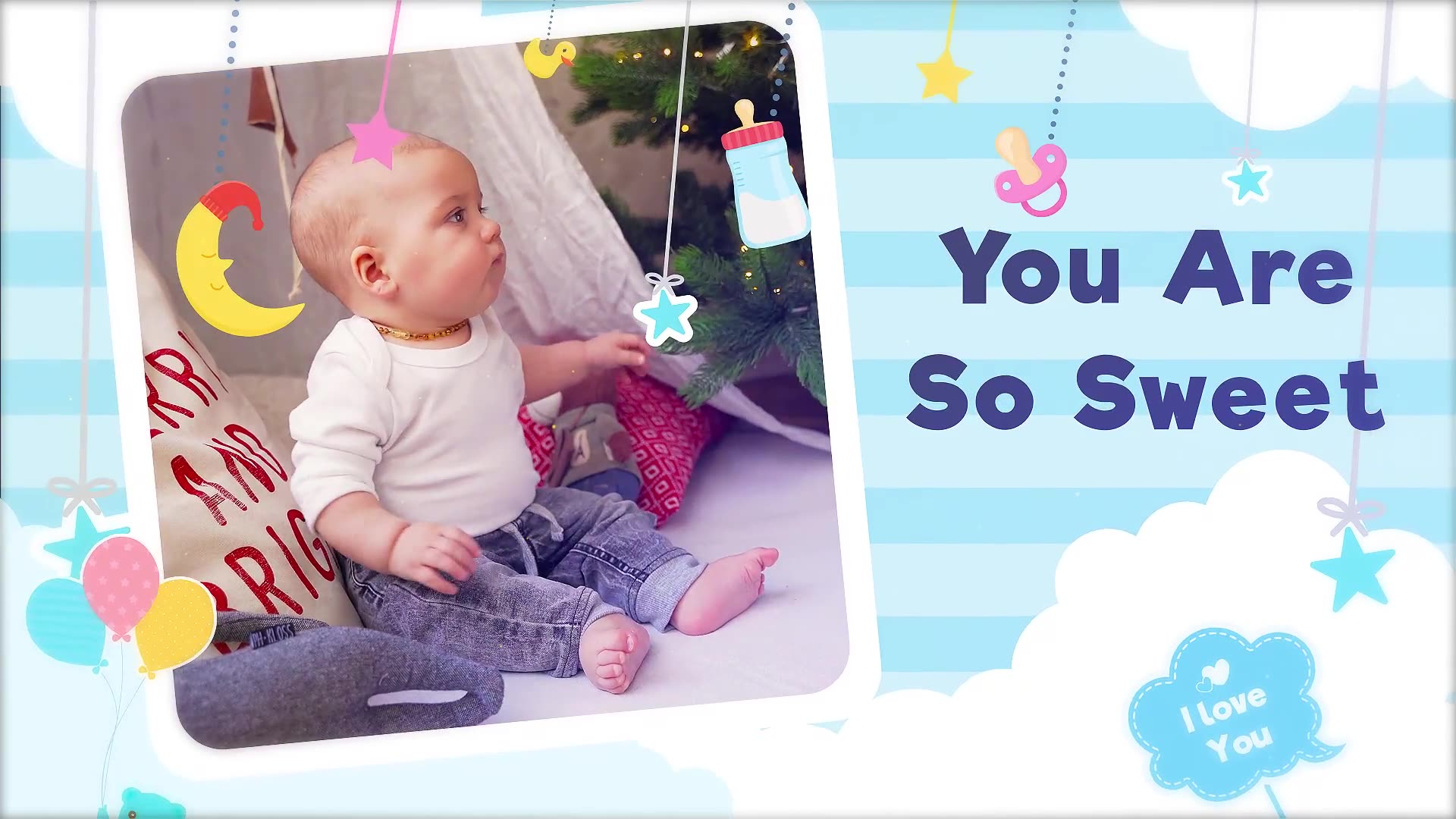 Happy Baby Album Slideshow | MOGRT Videohive 36299829 Premiere Pro Image 7