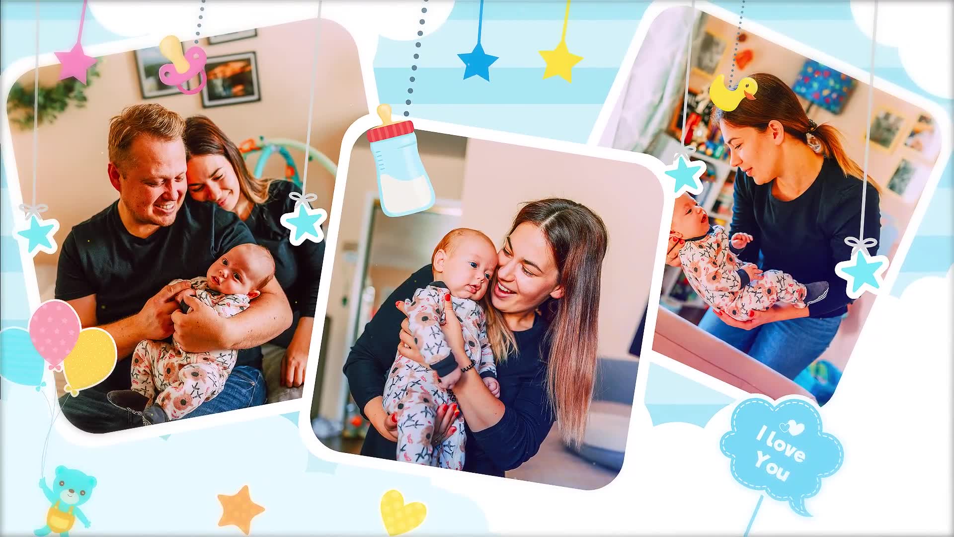 Happy Baby Album Slideshow | MOGRT Videohive 36299829 Premiere Pro Image 8