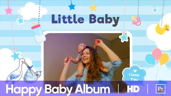 Happy Baby Album Slideshow | MOGRT - Download 36299829 Videohive