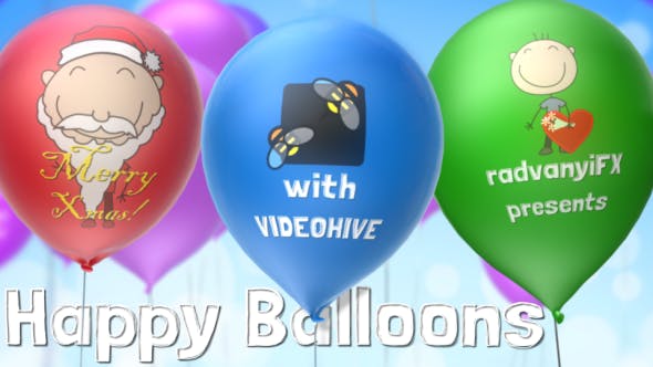 Happy Balloons - Download Videohive 6176061