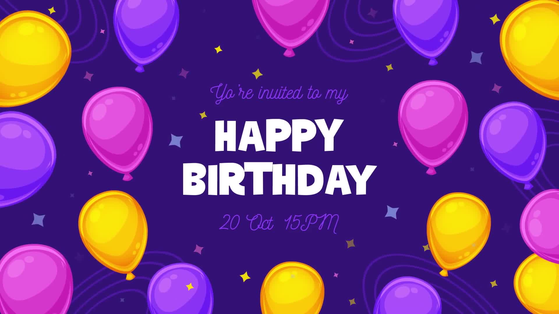 Happy Birthday 2 Videohive 36456439 After Effects Image 1