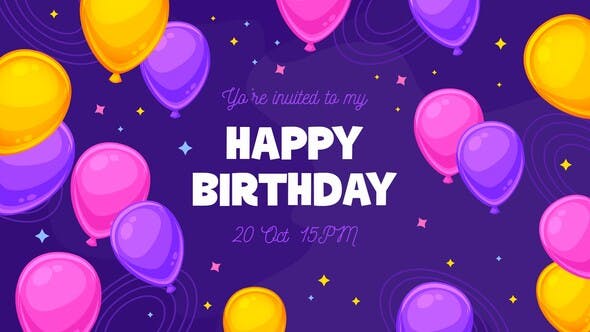 Happy Birthday 2 - Videohive 36456439 Download
