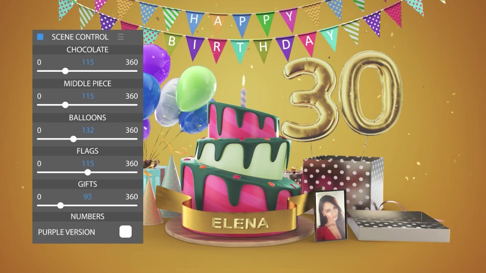 Happy Birthday Videohive 33557250 After Effects Image 10