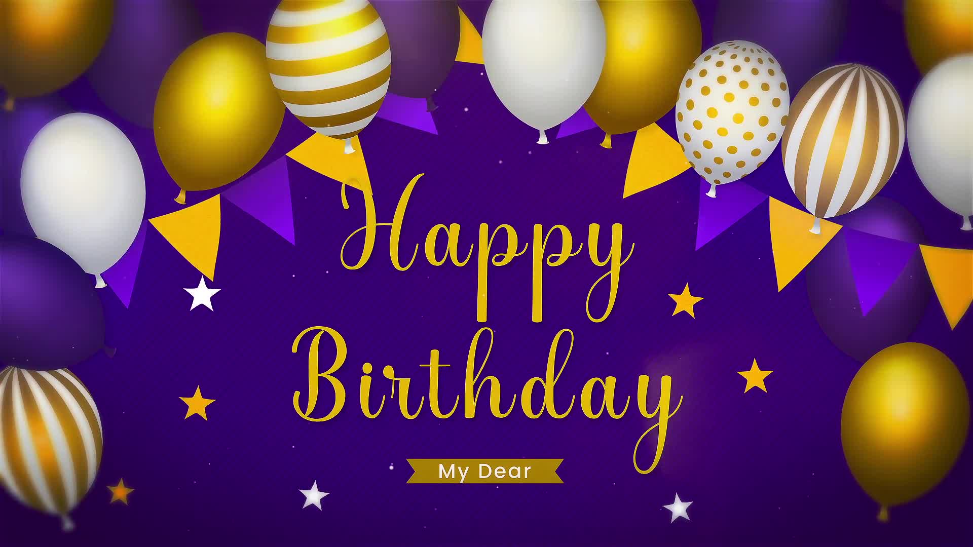 Happy Birthday 4 Videohive 34382160 After Effects Image 1