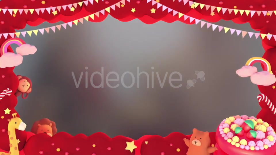Happy Birthday Animals Frame - Download Videohive 20898389