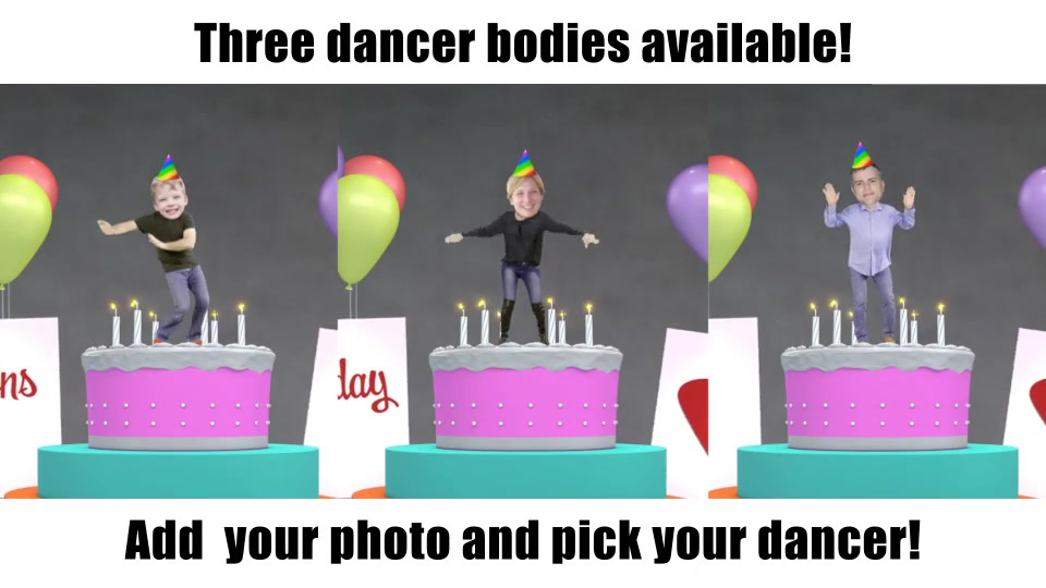 Happy Birthday Cake Dancer Videohive 19593834 After Effects Image 7