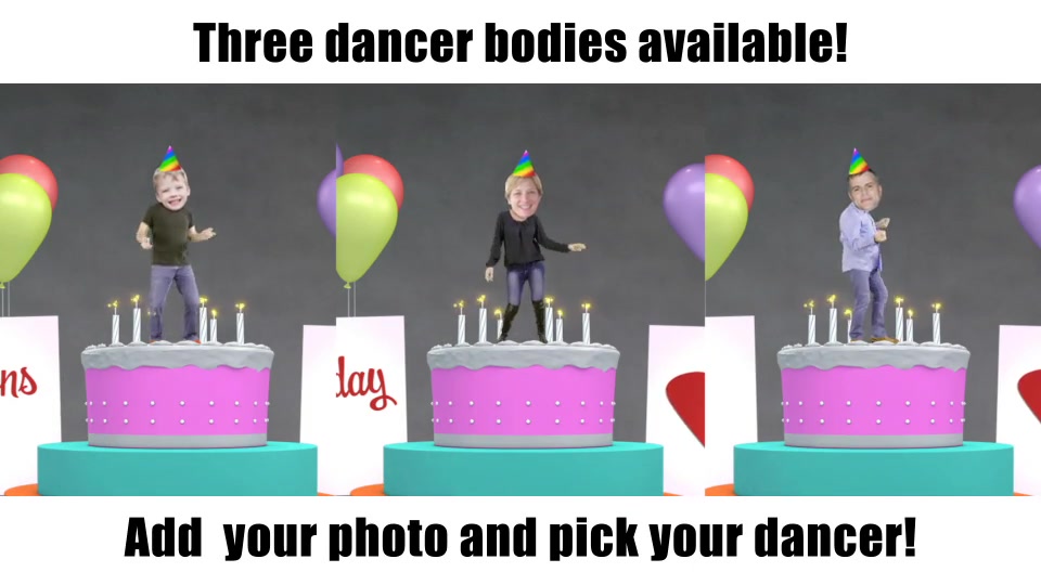 Happy Birthday Cake Dancer Videohive 19593834 After Effects Image 8