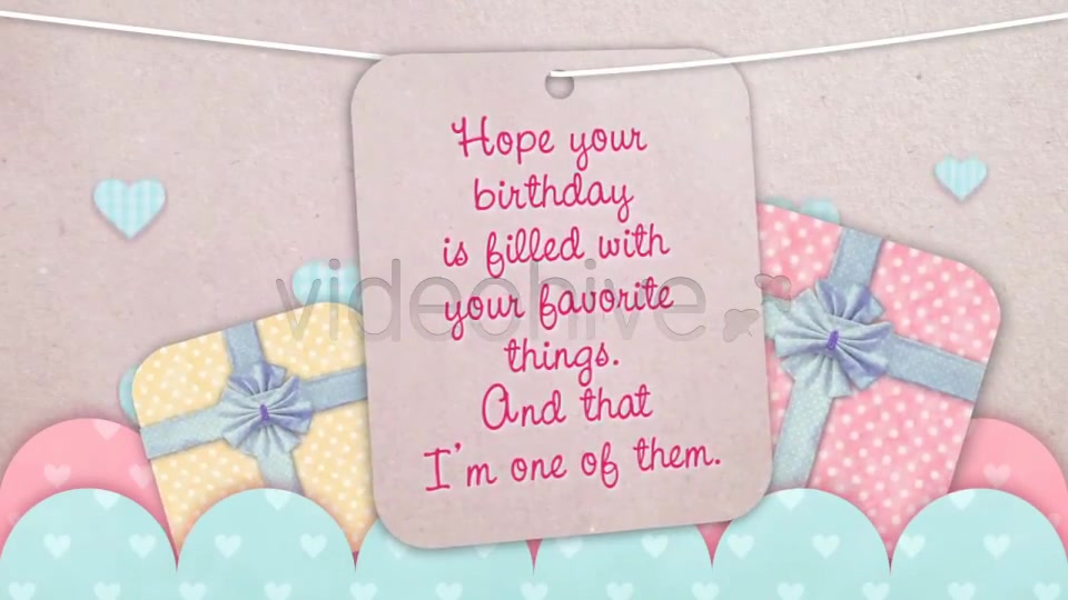 Happy Birthday Card - Download Videohive 180512