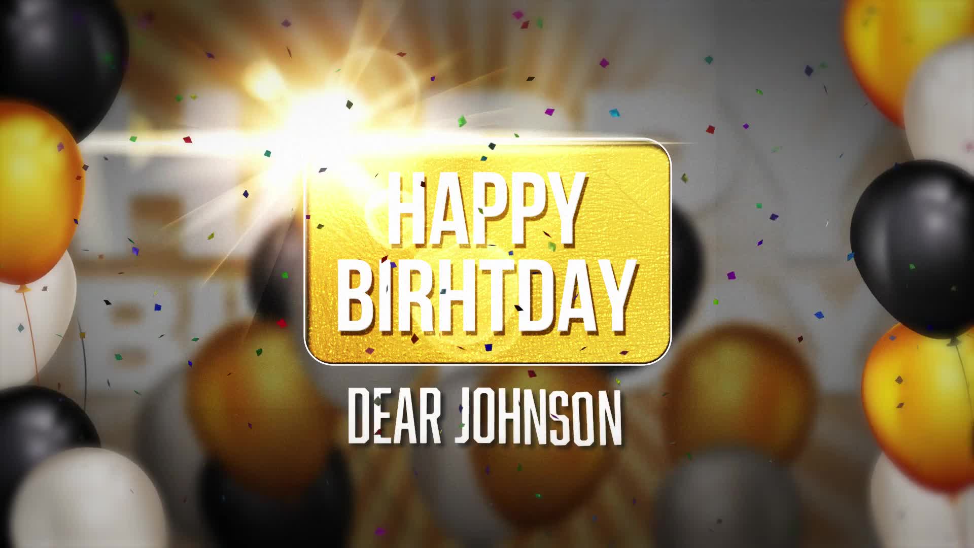 Happy Birthday Celebration Videohive 39698230 After Effects Image 1