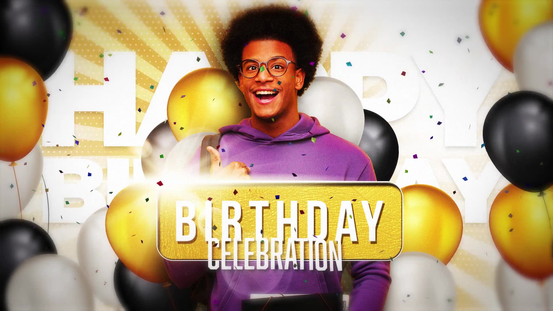 Happy Birthday Celebration Videohive 39698230 After Effects Image 2