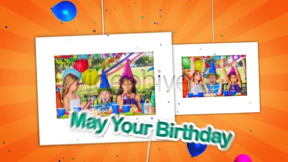 Happy Birthday Celebrations Photo Gallery - Download Videohive 6705955
