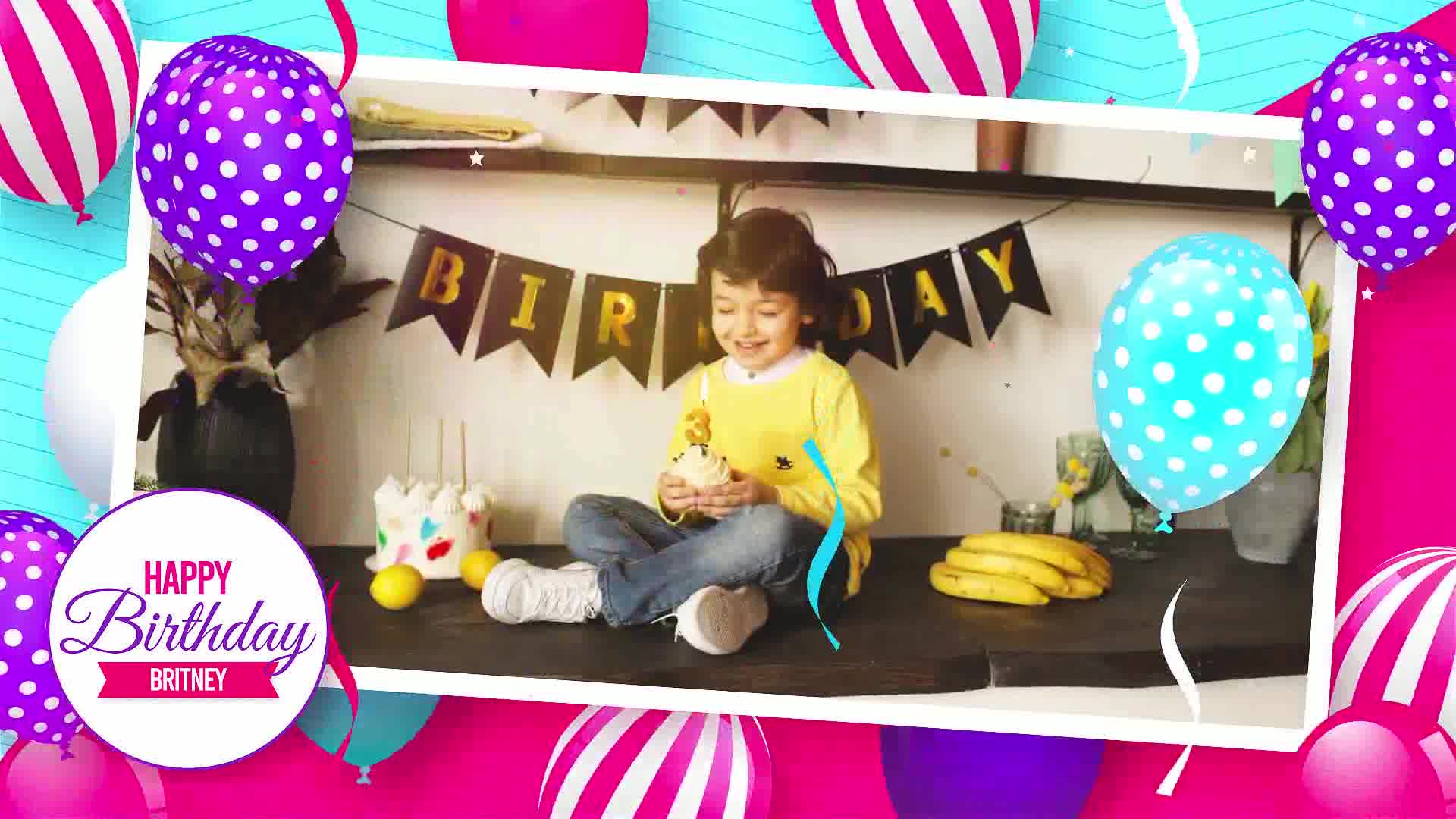 Happy Birthday Colorful Slideshow Videohive 33449328 After Effects Image 11