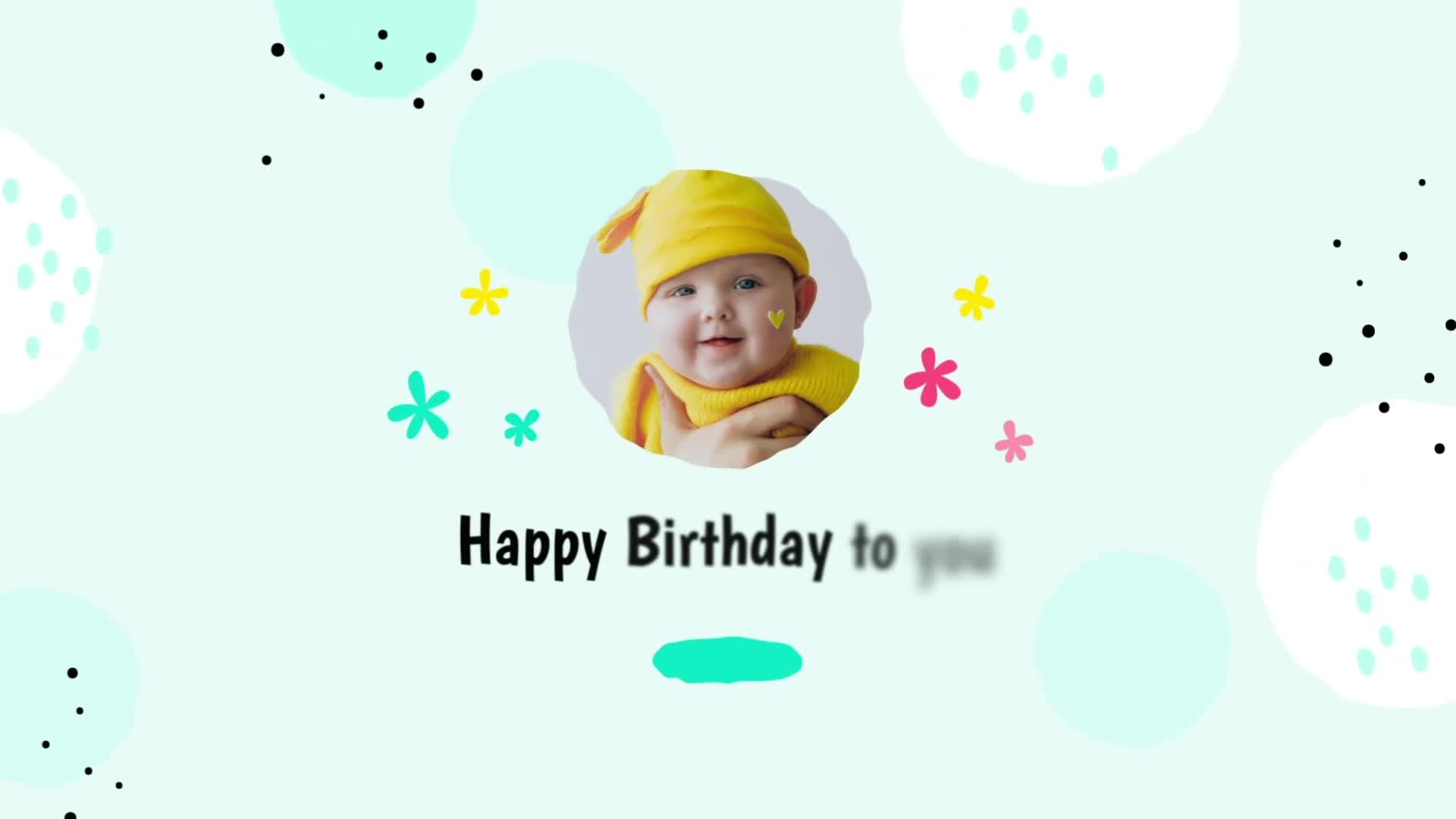 Happy Birthday Congratulation Slideshow Videohive 33448643 After Effects Image 1