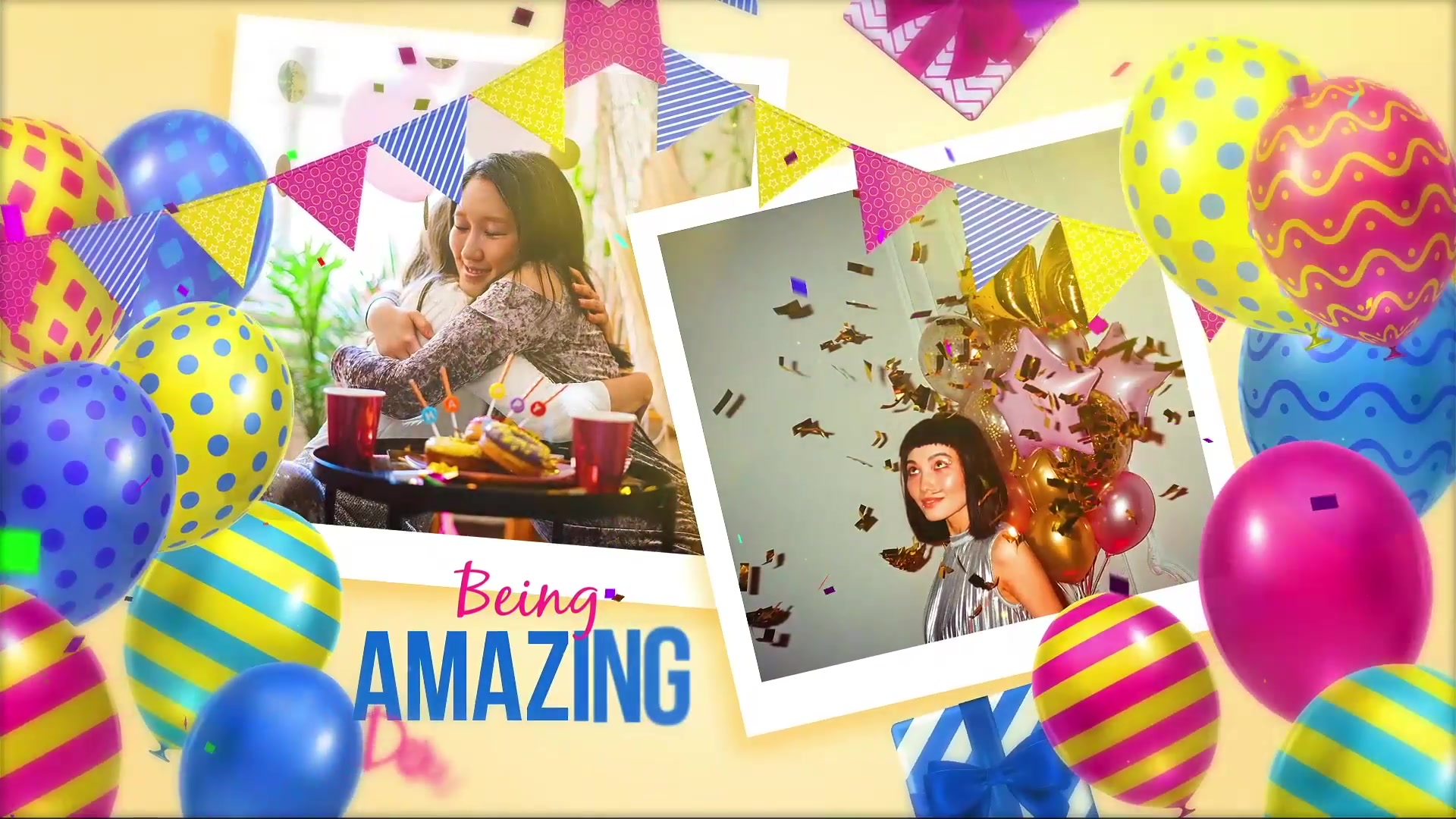 Happy Birthday Dear Anna Videohive 33515946 After Effects Image 7