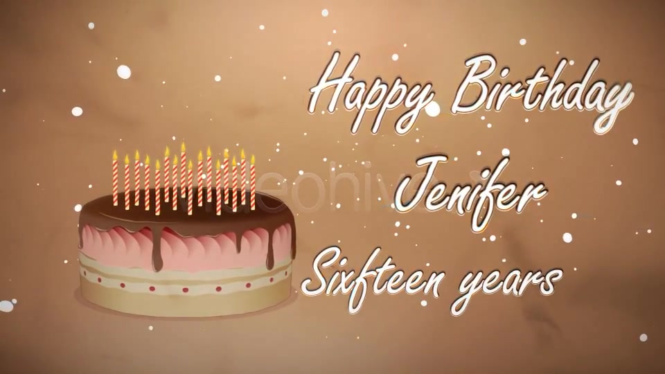 Happy Birthday Videohive 1715031 After Effects Image 5
