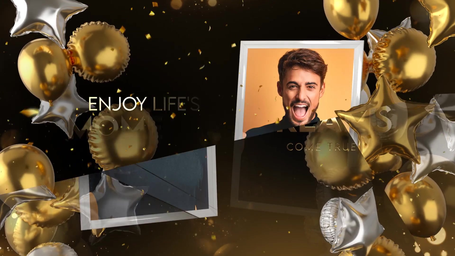 Happy Birthday Golden Style Videohive 39783903 After Effects Image 5