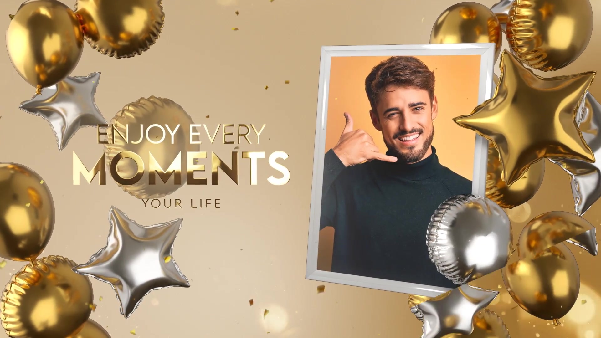 Happy Birthday Golden Style Videohive 39783903 After Effects Image 8