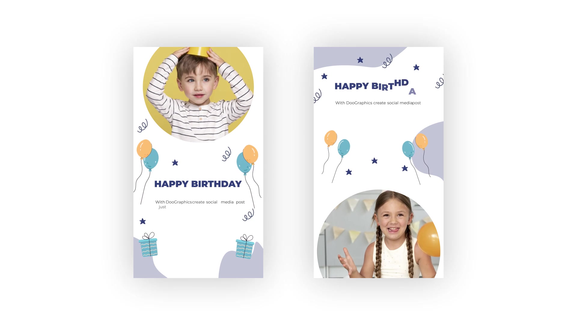 Happy Birthday Instagram Stories Pack Videohive 34038077 After Effects Image 4