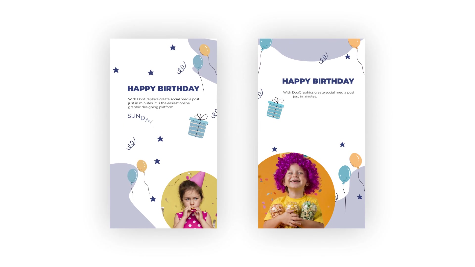 Happy Birthday Instagram Stories Pack Videohive 34038077 After Effects Image 6
