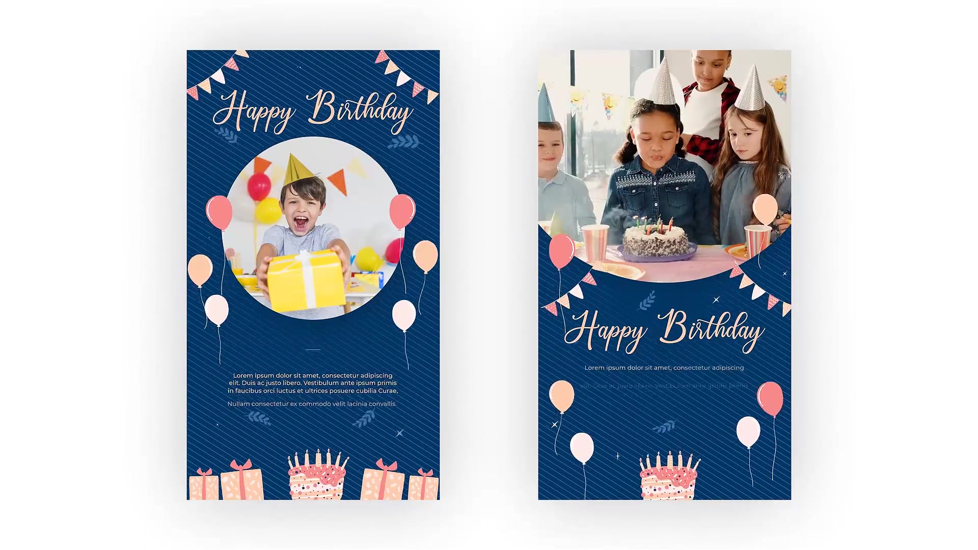 Happy Birthday | Instagram Story Pack Videohive 34187578 After Effects Image 4