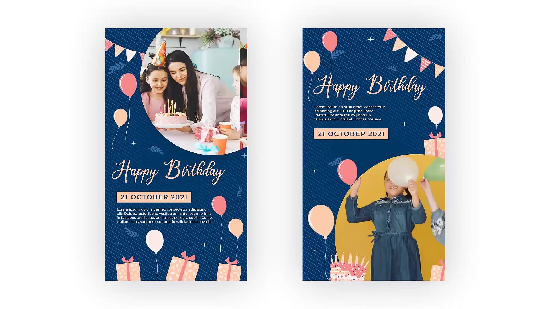 Happy Birthday | Instagram Story Pack Videohive 34187578 After Effects Image 6