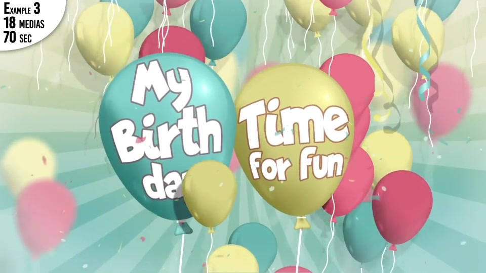 Happy Birthday invitation and Slideshow Videohive 32337846 After Effects Image 5
