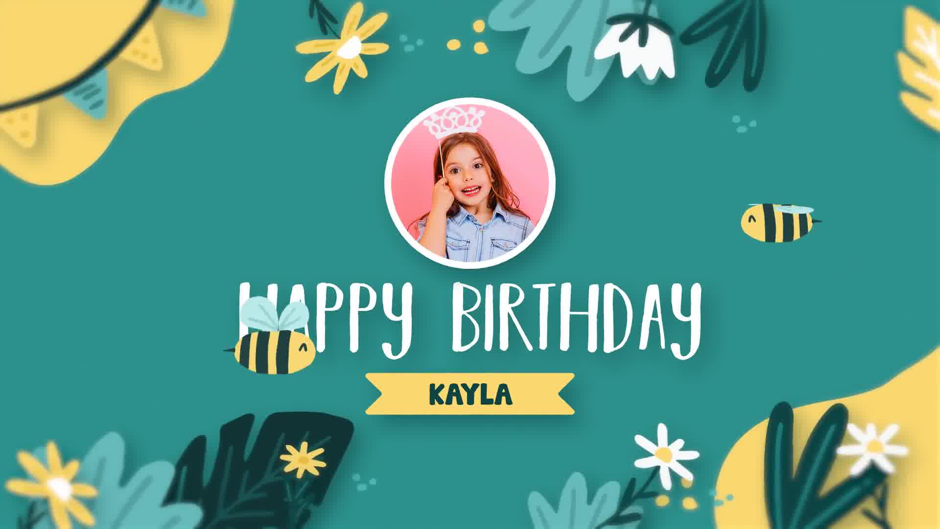 Happy Birthday Kayla Videohive 33979518 After Effects Image 11