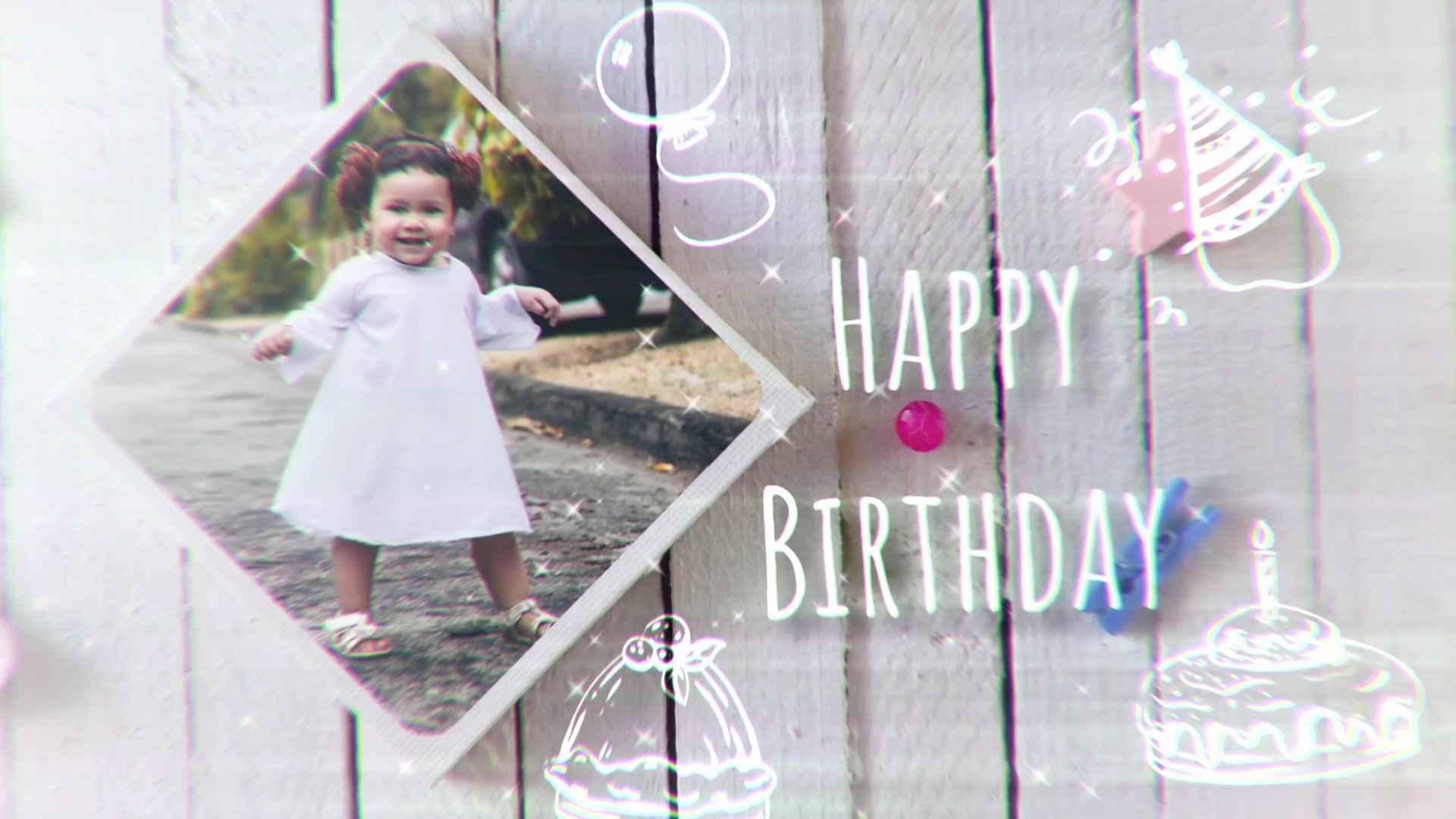 Happy Birthday Kids Photos Videohive 32848768 DaVinci Resolve Image 11