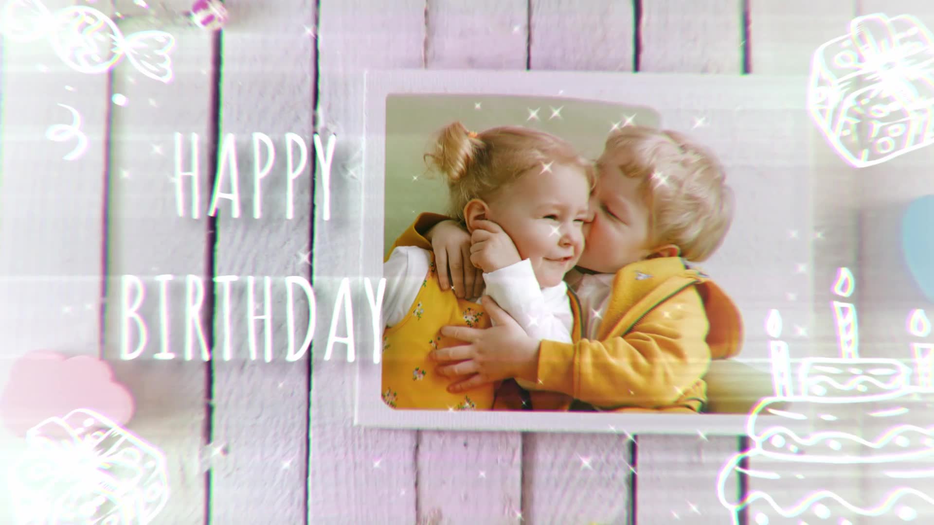 Happy Birthday Kids Photos Videohive 32848768 DaVinci Resolve Image 2