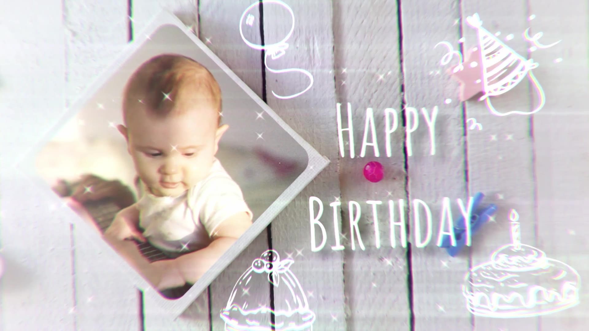 Happy Birthday Kids Photos Videohive 32848768 DaVinci Resolve Image 3