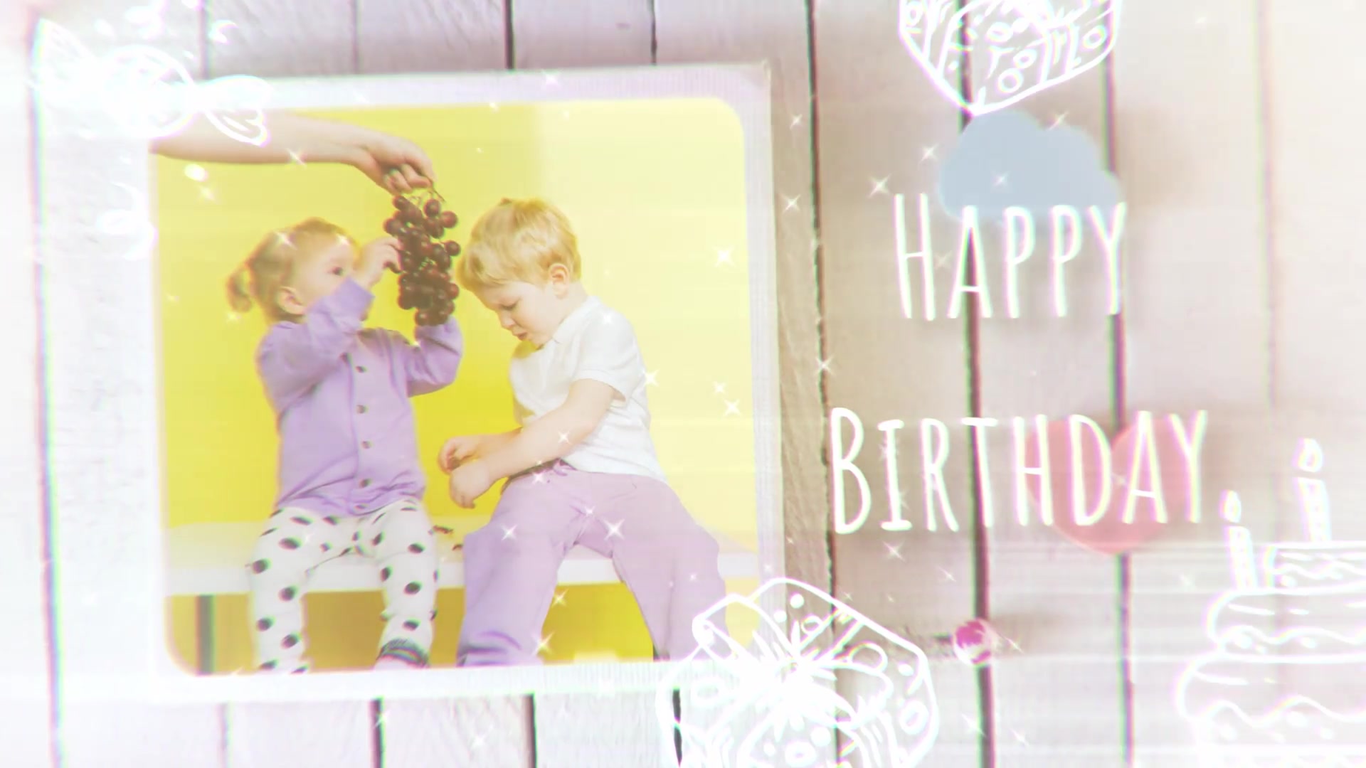 Happy Birthday Kids Photos Videohive 32848768 DaVinci Resolve Image 5